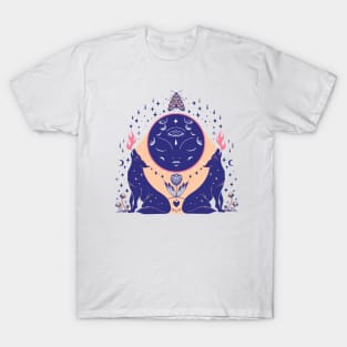 New moon and wolves T-Shirt